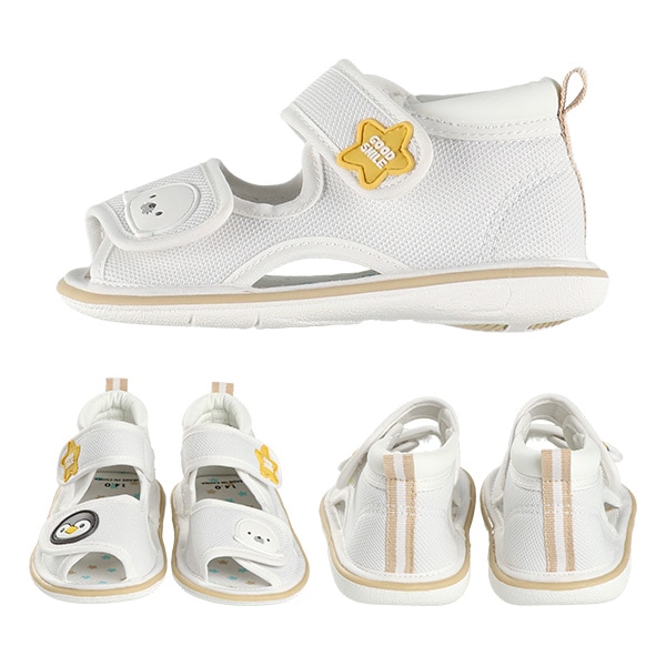 ベビーサンダル（ペンギンアザラシ）