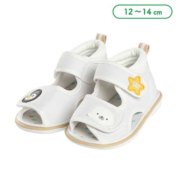 ベビーサンダル（ペンギンアザラシ）