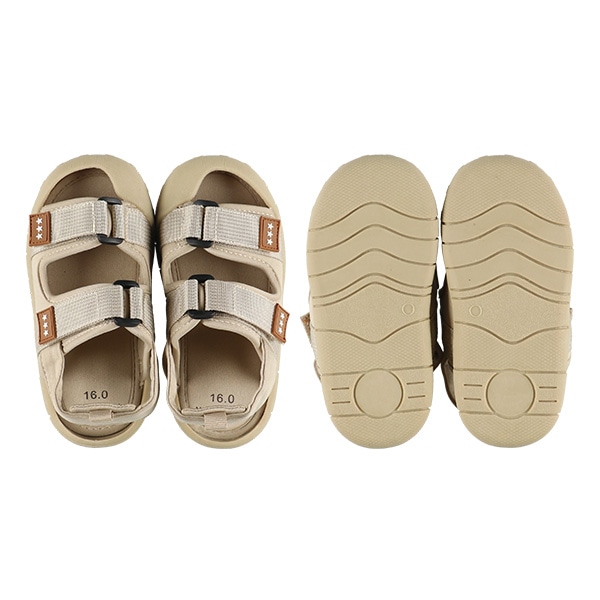 キッズダブルベルトサンダル