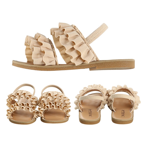 フリルサンダル