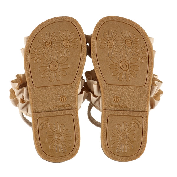 フリルサンダル