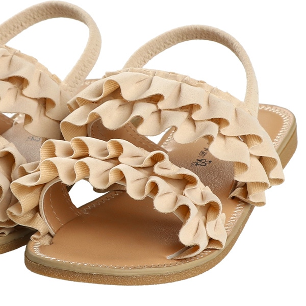 フリルサンダル