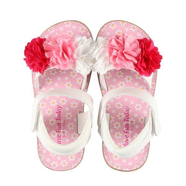 花コサージュサンダル