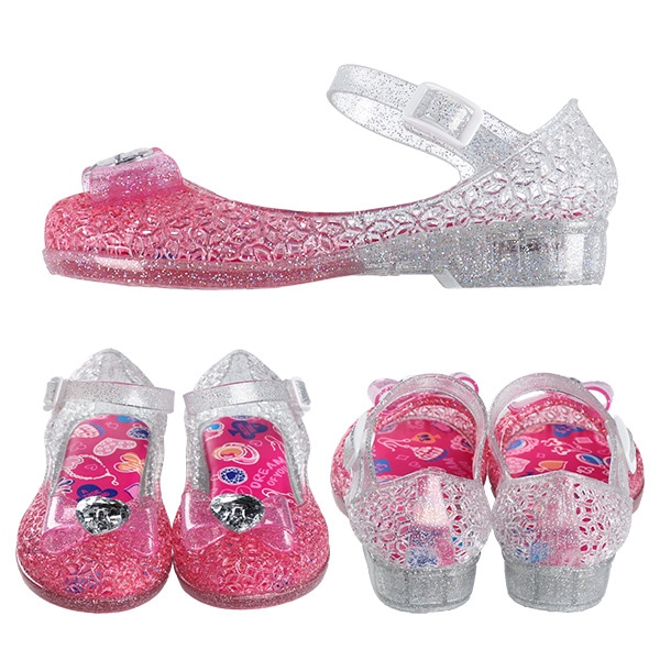 光るジュエルサンダル（グラデーション）