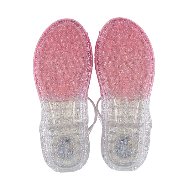 光るジュエルサンダル（グラデーション）