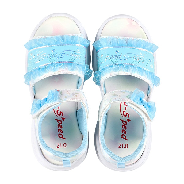 フリルサンダル