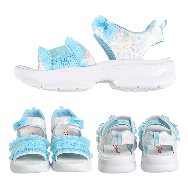 フリルサンダル