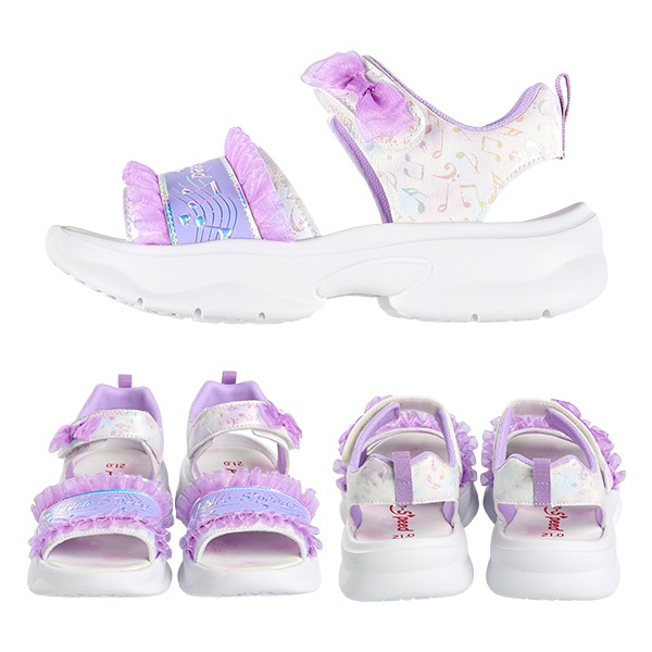 フリルサンダル