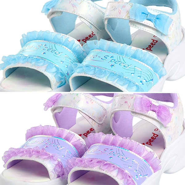 フリルサンダル