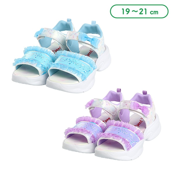 フリルサンダル