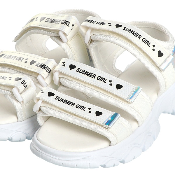 スクール3本ベルトサンダル