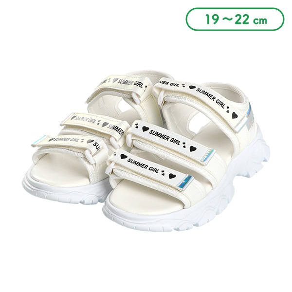 スクール3本ベルトサンダル