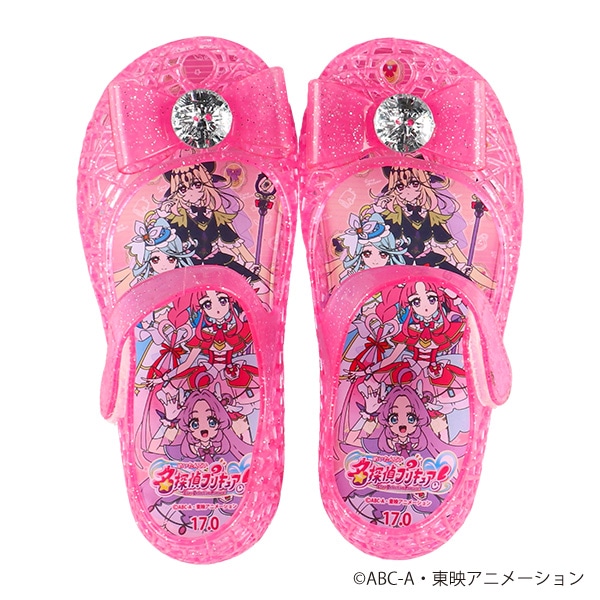 PVCサンダル（名探偵プリキュア!・リボン）