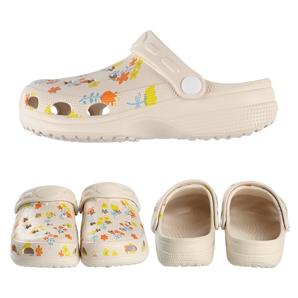 EVAサンダル（花総柄）