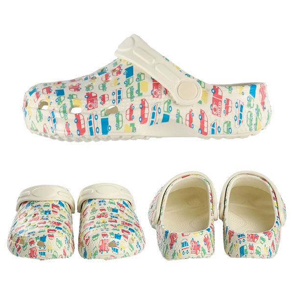 EVAサンダル（くるま柄）