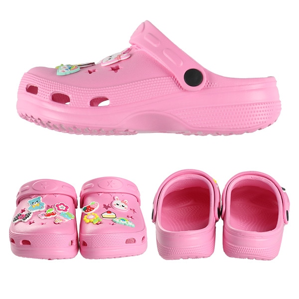 ジビッツ付きEVAサンダル