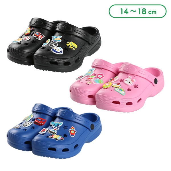 ジビッツ付きEVAサンダル