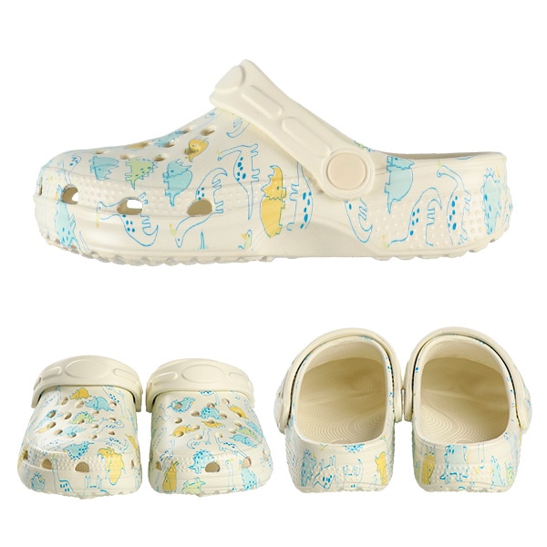 EVAサンダル（恐竜プリント）