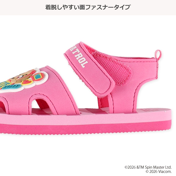 ベビービーチサンダル（パウ・パトロール ピンク）