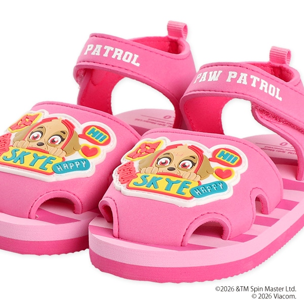 ベビービーチサンダル（パウ・パトロール ピンク）