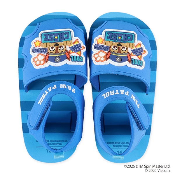 ベビービーチサンダル（パウ・パトロール ブルー）
