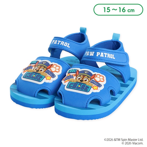 ベビービーチサンダル（パウ・パトロール ブルー）