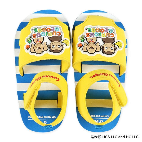 ベビービーチサンダル（おさるのジョージ）