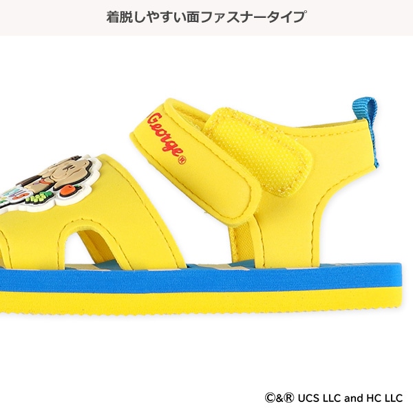 ベビービーチサンダル（おさるのジョージ）