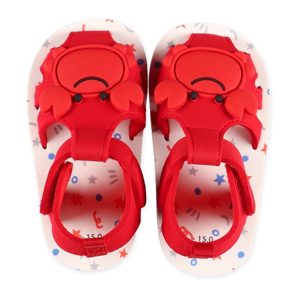 ベビービーチサンダル（カニ）