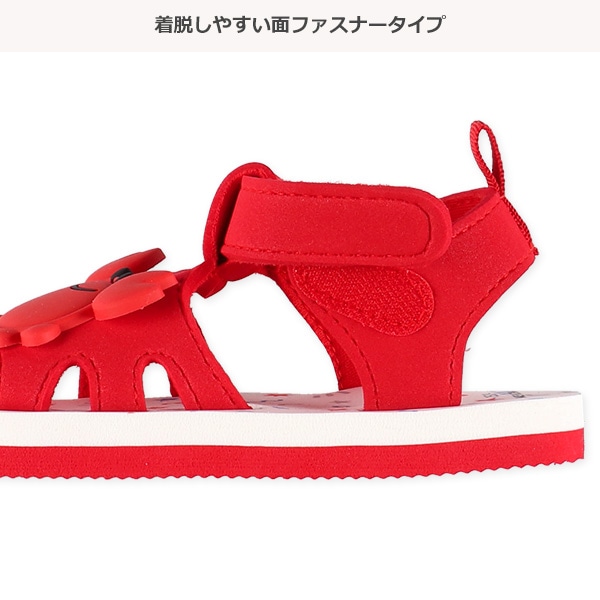 ベビービーチサンダル（カニ）