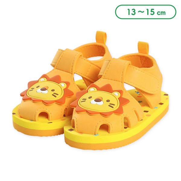 ベビービーチサンダル（ライオン）