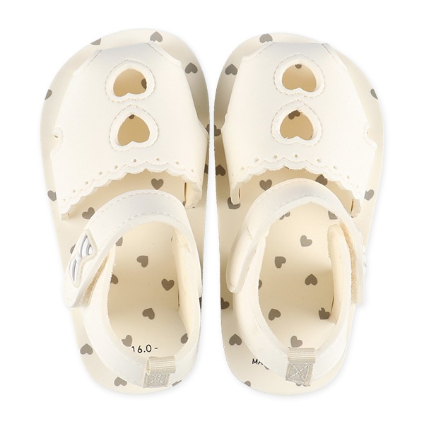 ベビービーチサンダル（ハート）