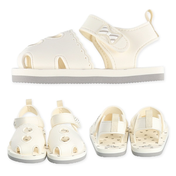 ベビービーチサンダル（ハート）