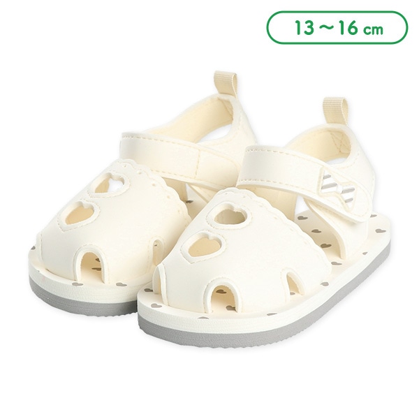 ベビービーチサンダル（ハート）