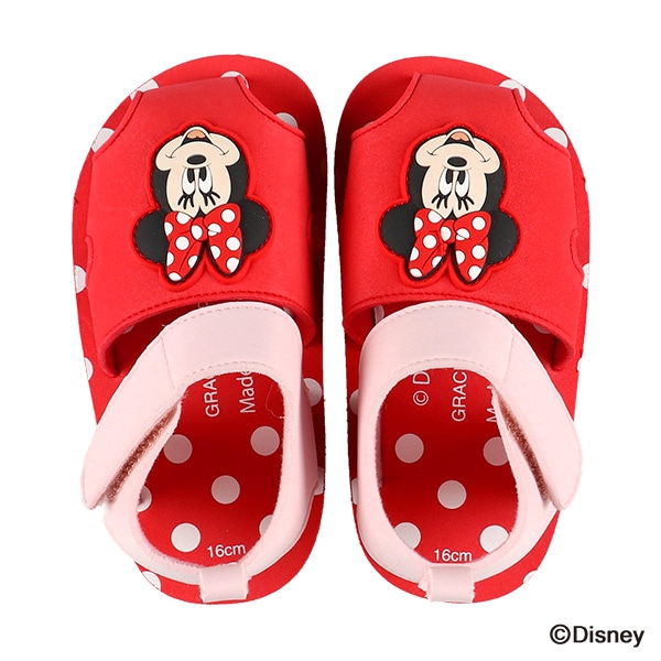 ベビービーチサンダル（ミニーマウス）