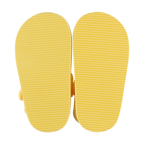 ベビービーチサンダル（ひまわりモチーフ）