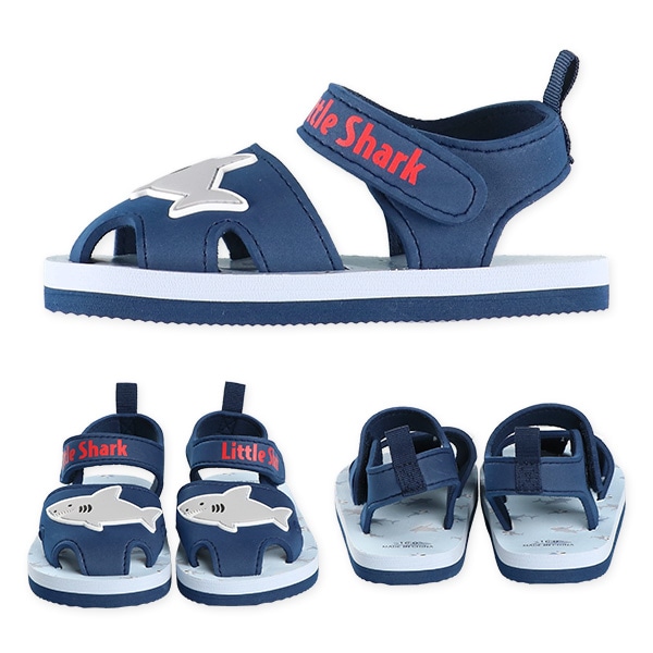ベビービーチサンダル（サメ）