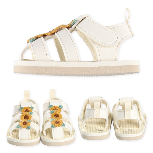 ベビービーチサンダル（ひまわり）