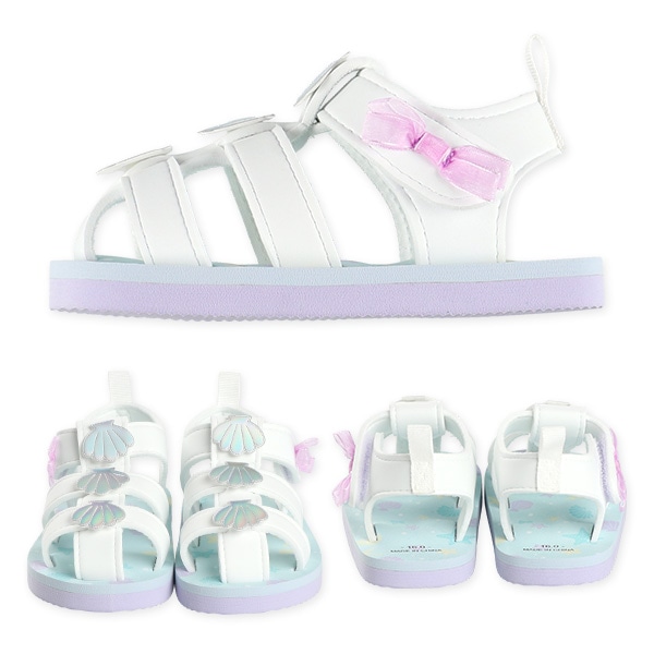 ベビービーチサンダル（3段シェル）