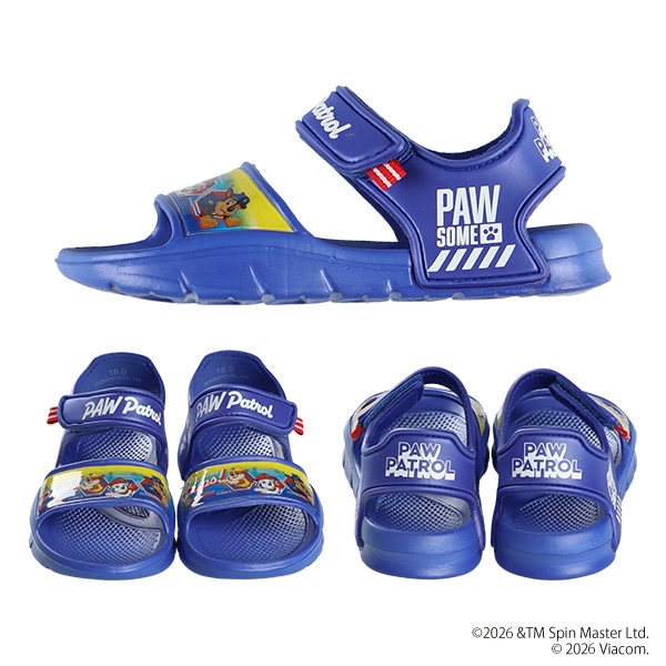 ベルトサンダル（パウ・パトロール ブルー）