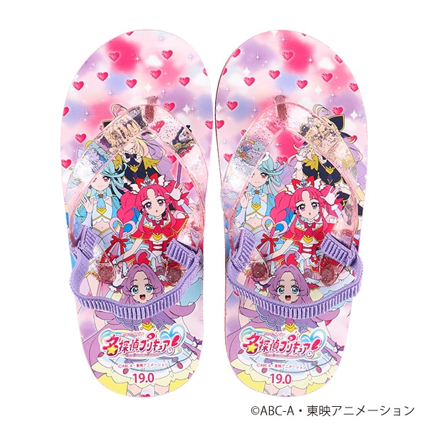 キッズビーチサンダル（プリキュア）