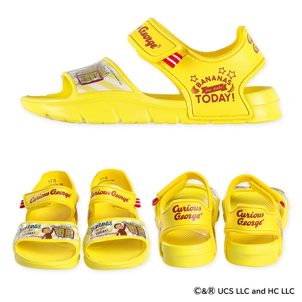 ベルトサンダル（おさるのジョージ）