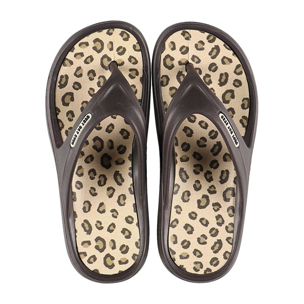 トングサンダル（ヒョウ）