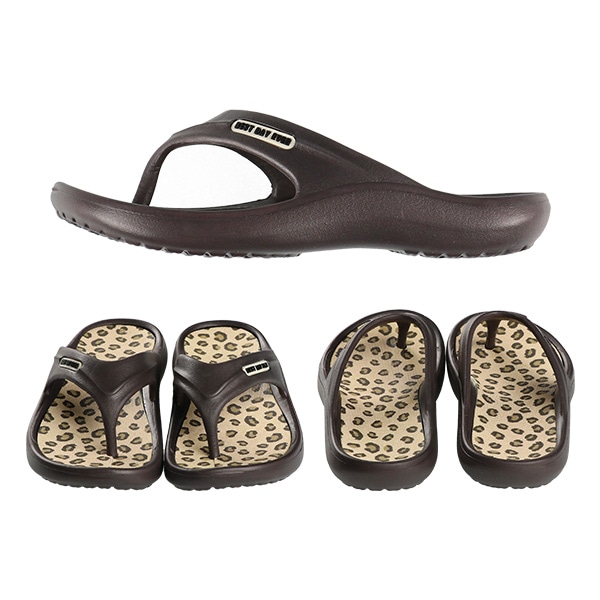 トングサンダル（ヒョウ）