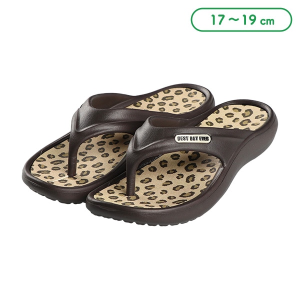 トングサンダル（ヒョウ）