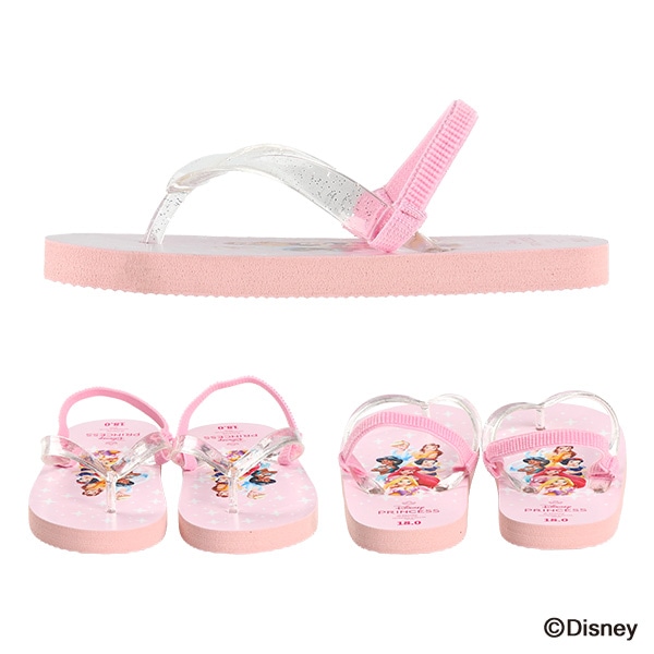 キッズサンダル（ディズニープリンセス）