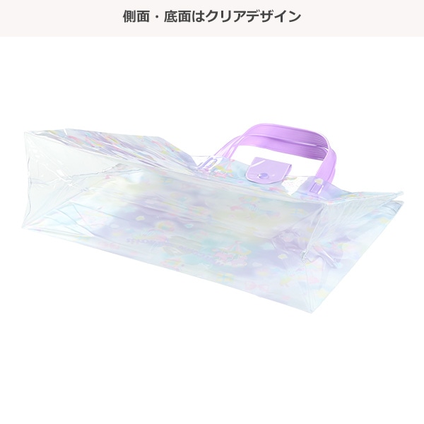 角型ビーチバッグ（ユニコーン）