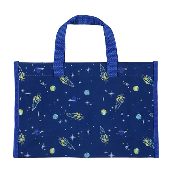 角型ビーチバッグ（宇宙）
