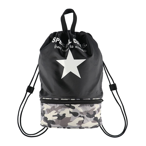 ビーチボンサック（迷彩星）