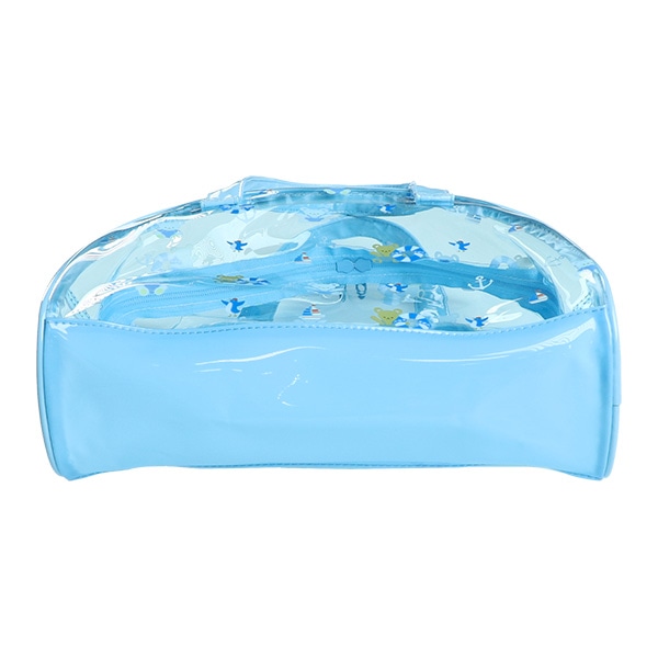 ボストン型ビーチバッグ（くまマリン）